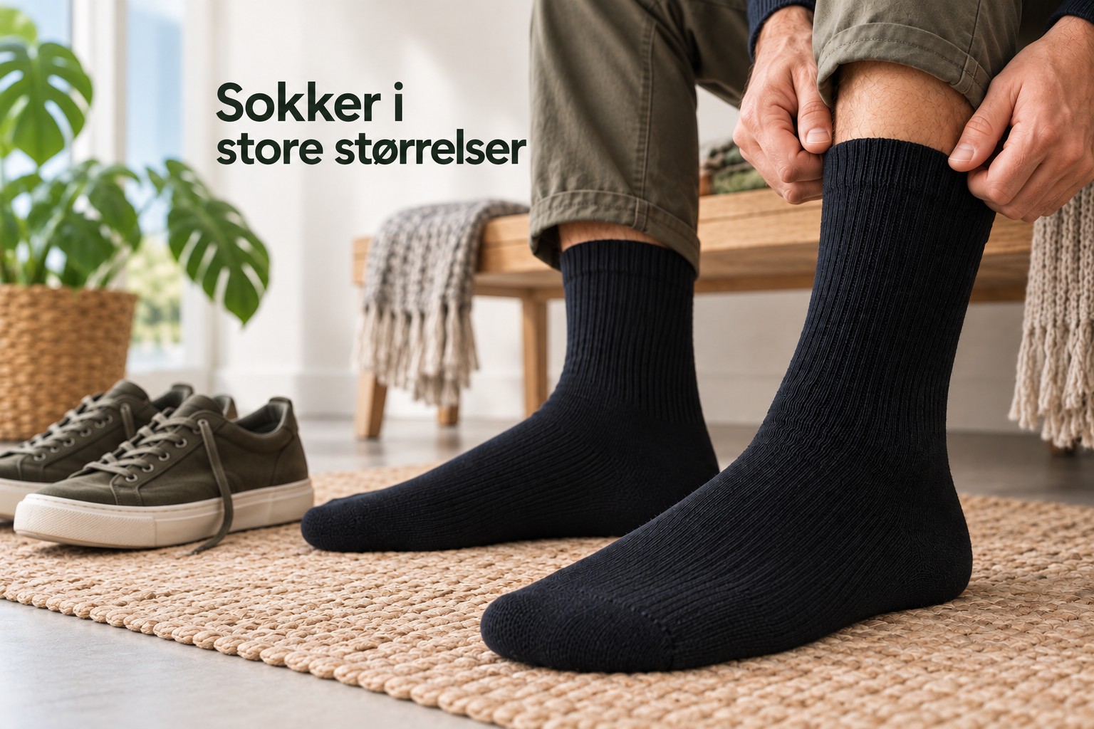 Sokker i store størrelser: Guide til den bedste komfort og pasform