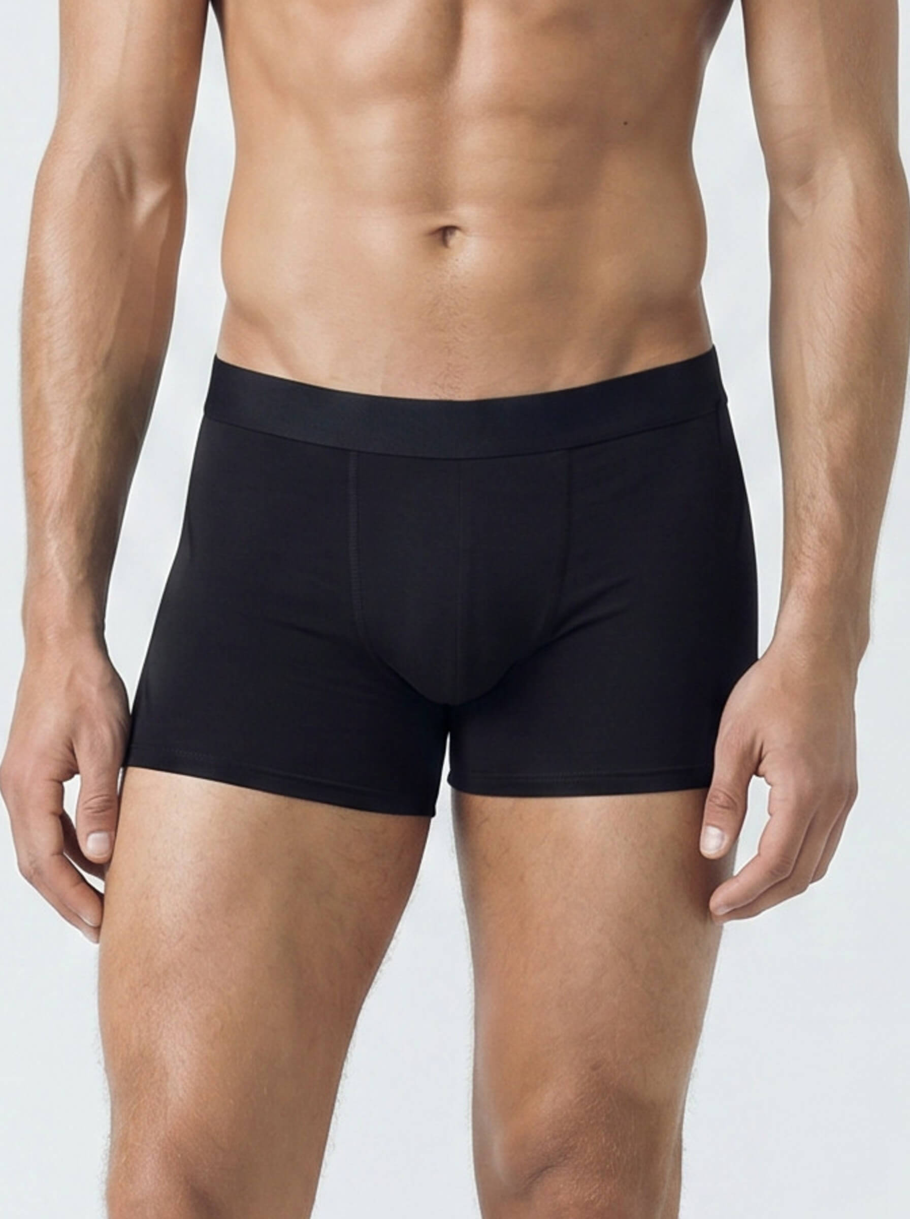 Sorte bambus boxershorts