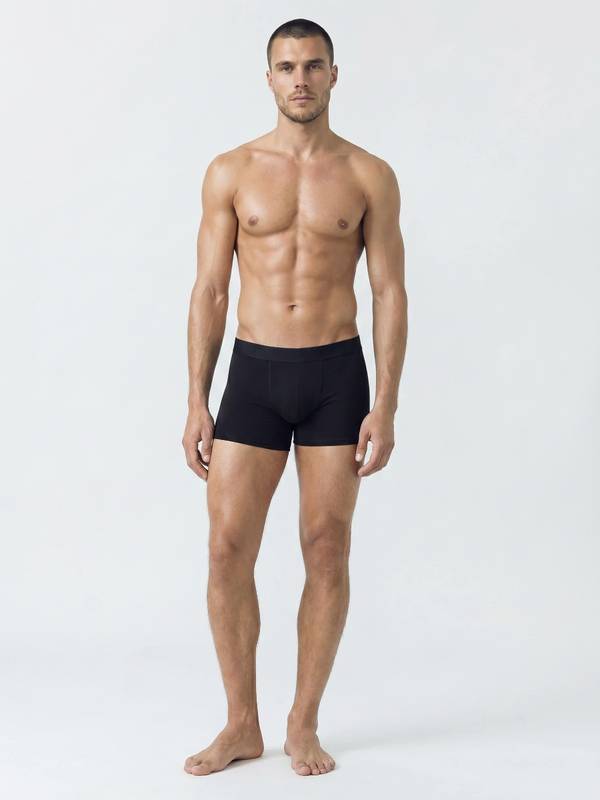 3 par sorte bambus boxershorts – alternativt billede