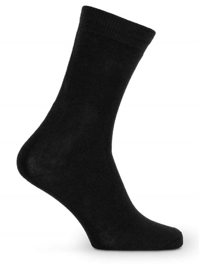 Sorte bomuldssokker
