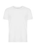 Hvid bambus t-shirt til mænd