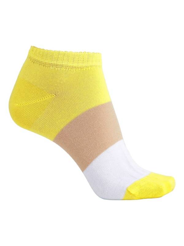 Gule ankelstrømper med striber fra socks CPH - Str. 36-39 – alternativt billede