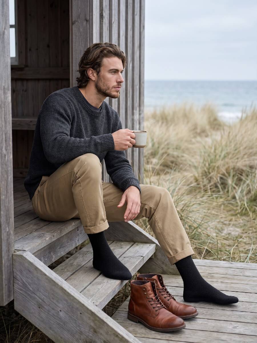 Coast Lady Grey Wool – billede 4
