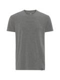 Coastland of Denmark herre T-shirt med merinould, Grå
