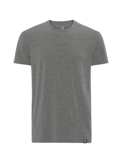 Coastland of Denmark herre T-shirt med merinould, Grå