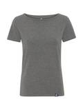 Coastland of Denmark dame T-shirt med merinould, grå