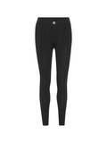 Coastland of Denmark dame leggings med merinould, sort