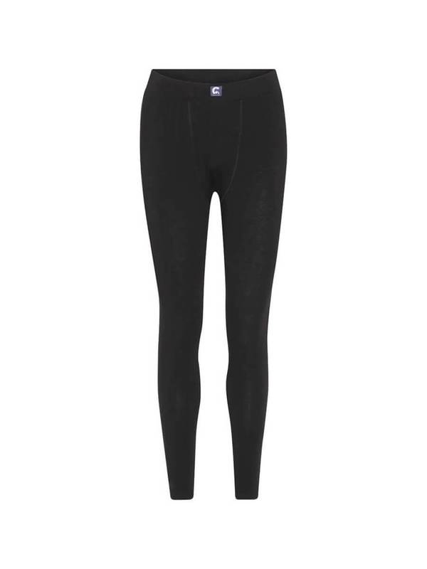 Coastland of Denmark dame leggings med merinould, sort – alternativt billede