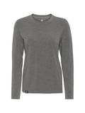 Coastland dame T-shirt med lange ærmer, med merinould, grå
