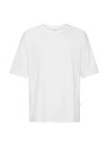Hvid oversize t-shirt fra SorteSokker