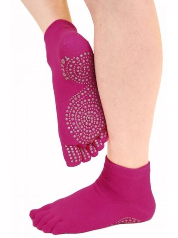 Pink TOETOE Yoga & Pilates Anti-Slip Sole Trainer – alternativt billede