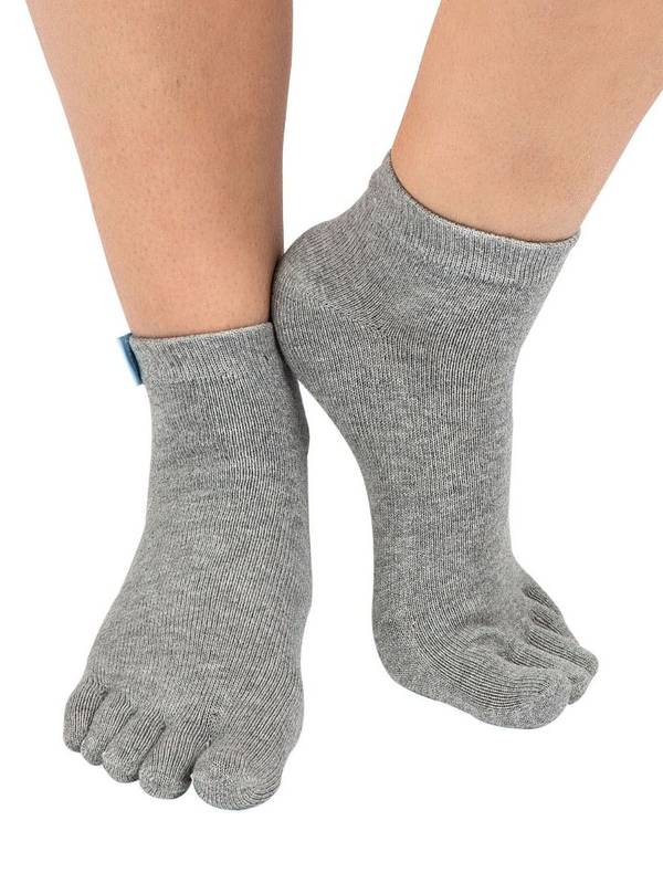 Grå Ankel Tåsokker TOETOE Essential (Korte Sokker)