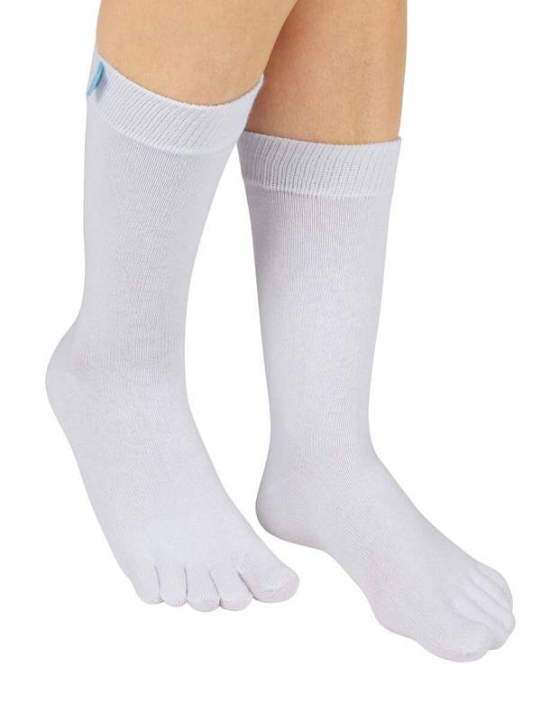 TOETOE Essential, hvide tåsokker - One-size – alternativt billede