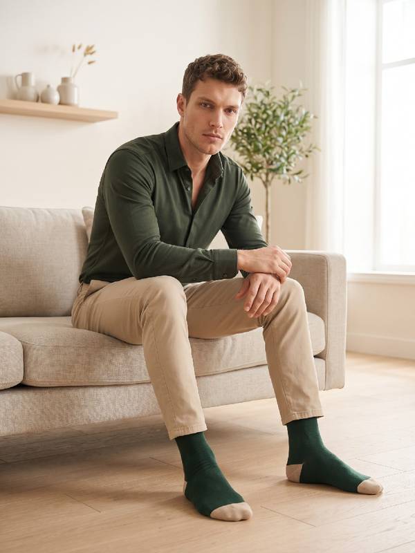 Grønne sokker til mænd fra Socks CPH