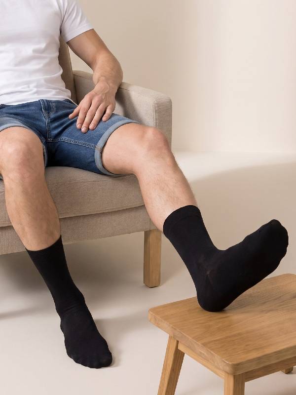 Sorte strømper fra Socks CPH